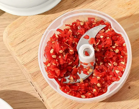 Mini Hachoir Électrique USB - Cuisine Rapide & Sans Effort